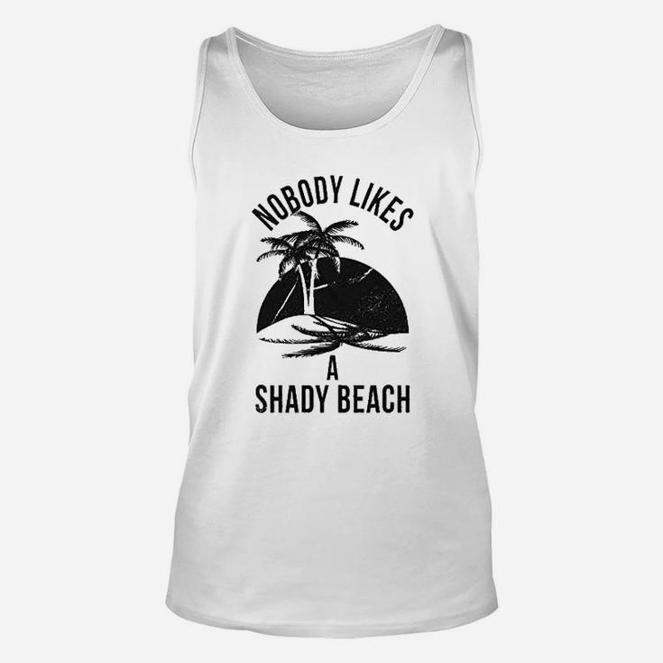 Shady Beach Unisex Tank Top