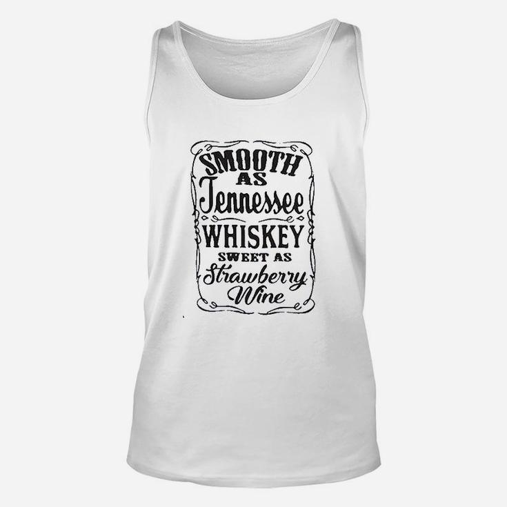 Smooth As Tennessee Sweet As Strawberry Unisex Tank Top