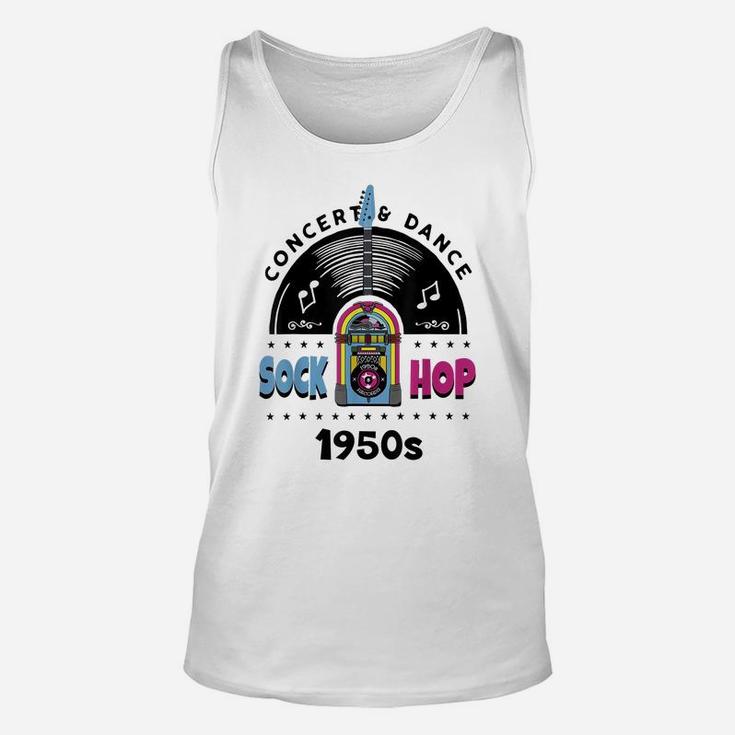 Sock Hop Dance Party 50S Clothes Vintage Rockabilly 1950S Unisex Tank Top