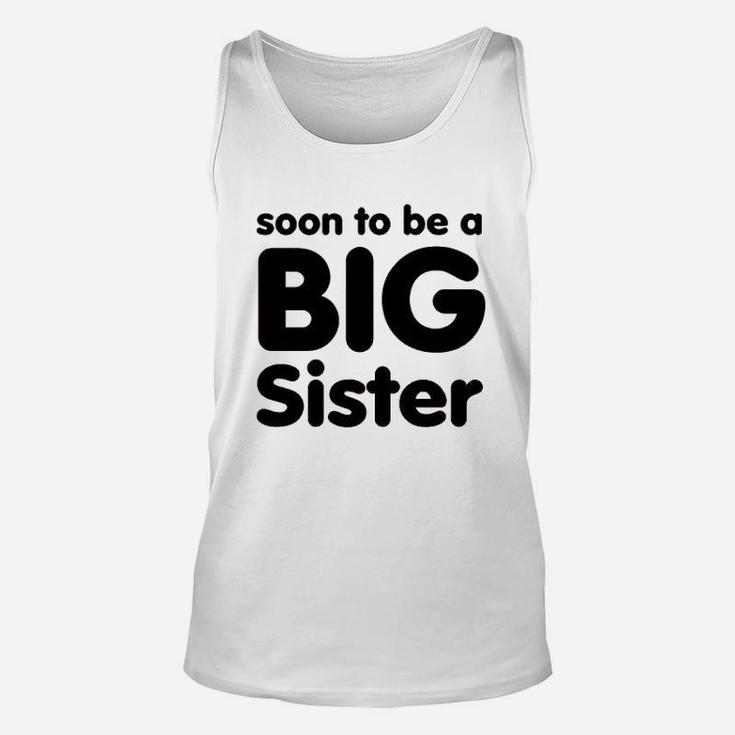 Soon To Be A Big Sister Unisex Tank Top