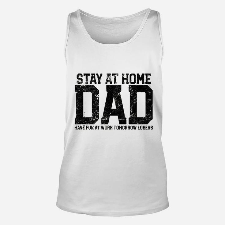 Stay At Home Dad Humor Funny Unisex Tank Top