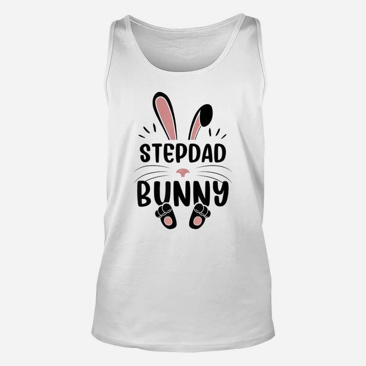 Stepdad Bunny Funny Matching Easter Bunny Egg Hunting Unisex Tank Top