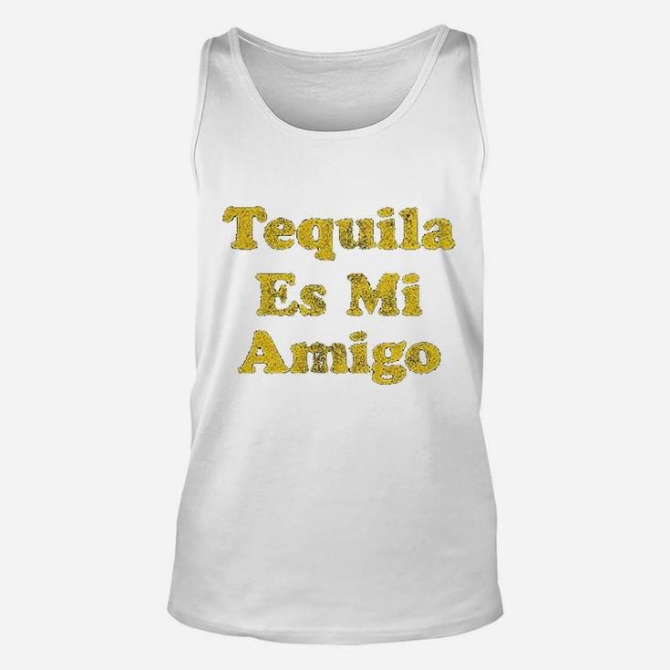 Tequila Es Mi Amigo Funny Cinco  De Mayo Drinking Unisex Tank Top
