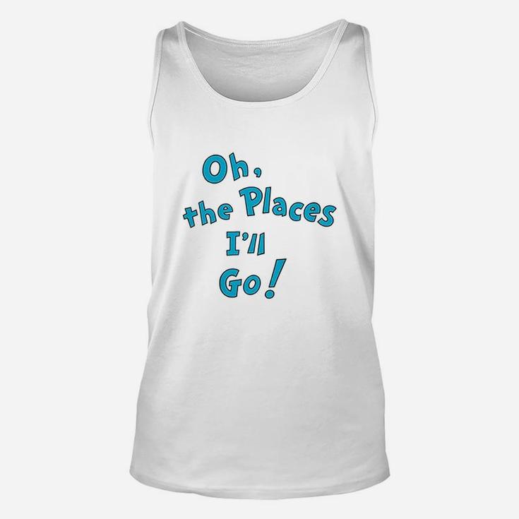 The Places I Will Go Unisex Tank Top