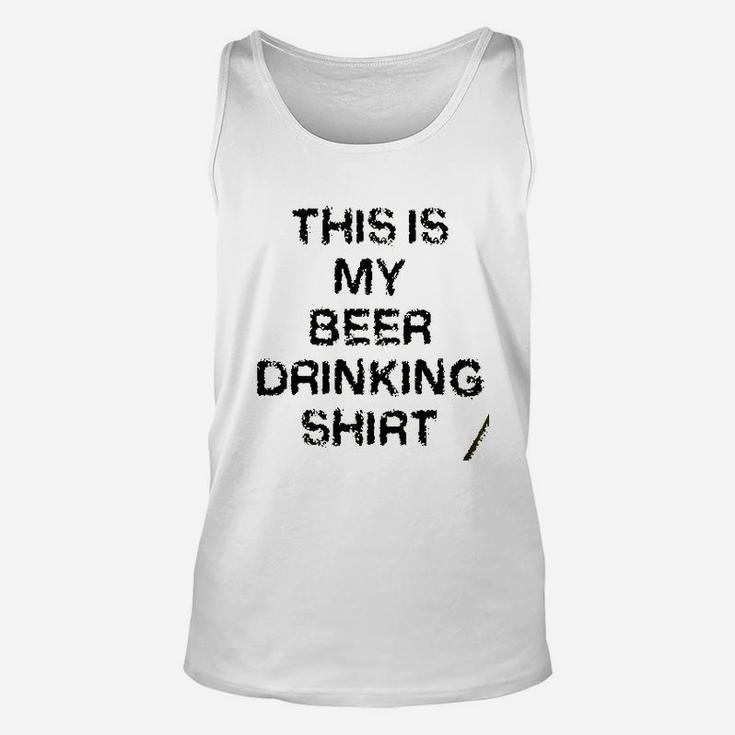 This Is My Beer Drinking Unisex Tank Top