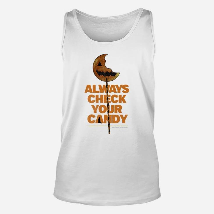 Trick ‘R Treat – Always Check Your Candy Unisex Tank Top