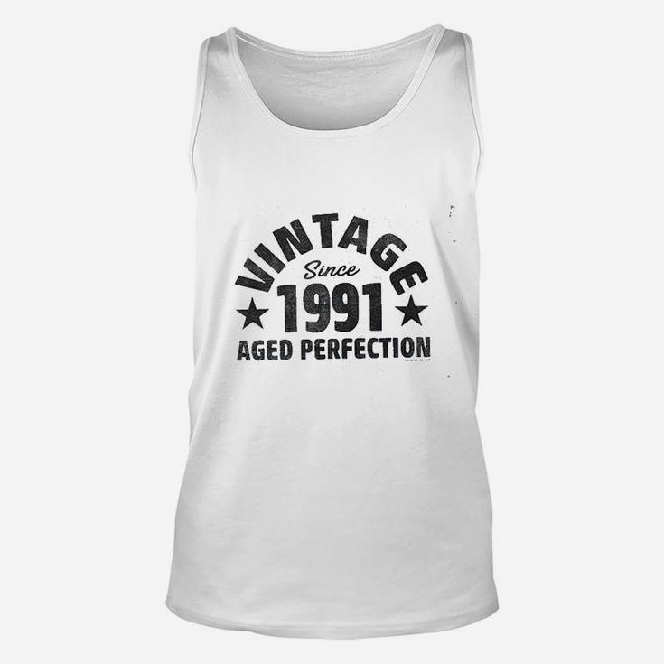 Vintage Aged Perfection Since 1991 Unisex Tank Top