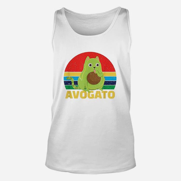 Vintage Cinco De Mayo Avocado Cat Unisex Tank Top Vintage Cinco De Mayo Avocado Cat Unisex Tank Top