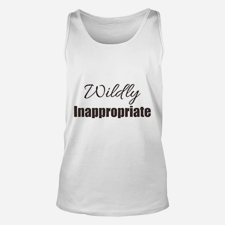 Wildly Inappropriate Unisex Tank Top