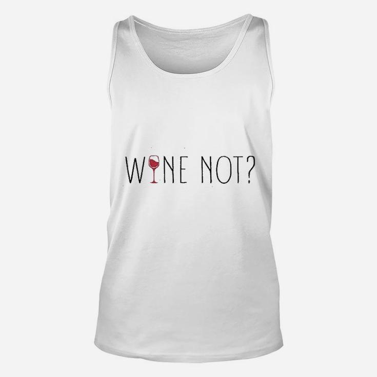 Wine Not Unisex Tank Top
