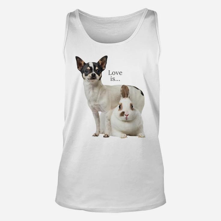 Womens Chihuahua Shirt Dog Mom Dad Tee Love Pet Puppy ChiuauahaUnisex Tank Top
