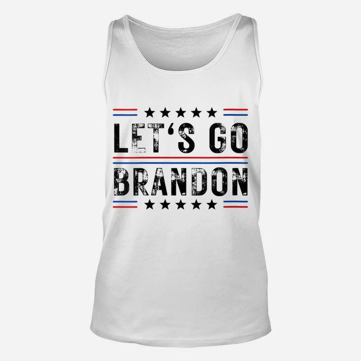 Womens Lets Go Brandon Tee Funny Trendy Sarcastic Let's Go Brandon Unisex Tank Top