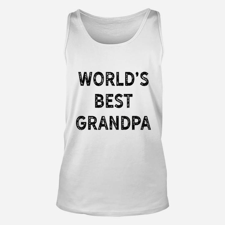 Worlds Best Grandpa Unisex Tank Top