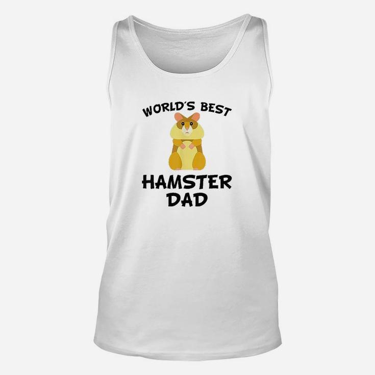 Worlds Best Hamster Dad Hamster Owner Unisex Tank Top