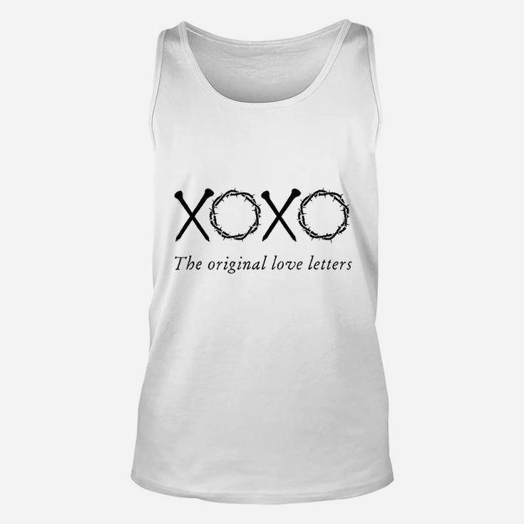 Xoxo The Original Love Letters Unisex Tank Top