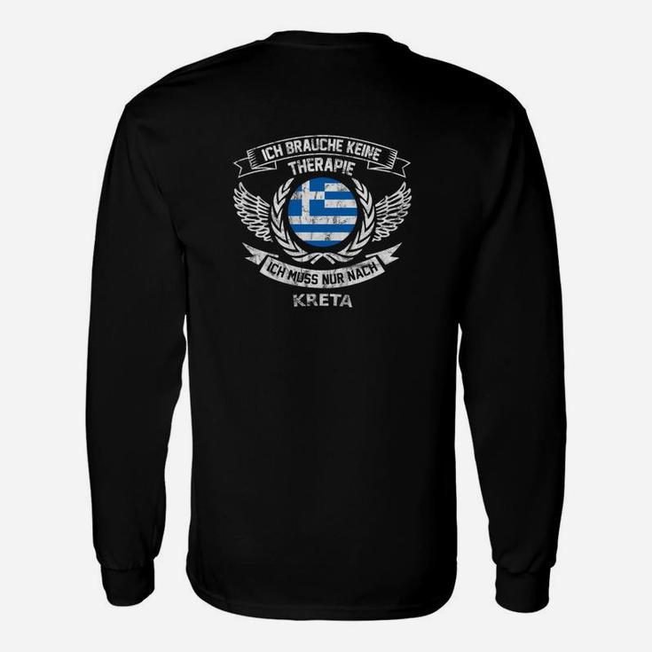 Exklusives Kreta Therapie Retro Langarmshirts