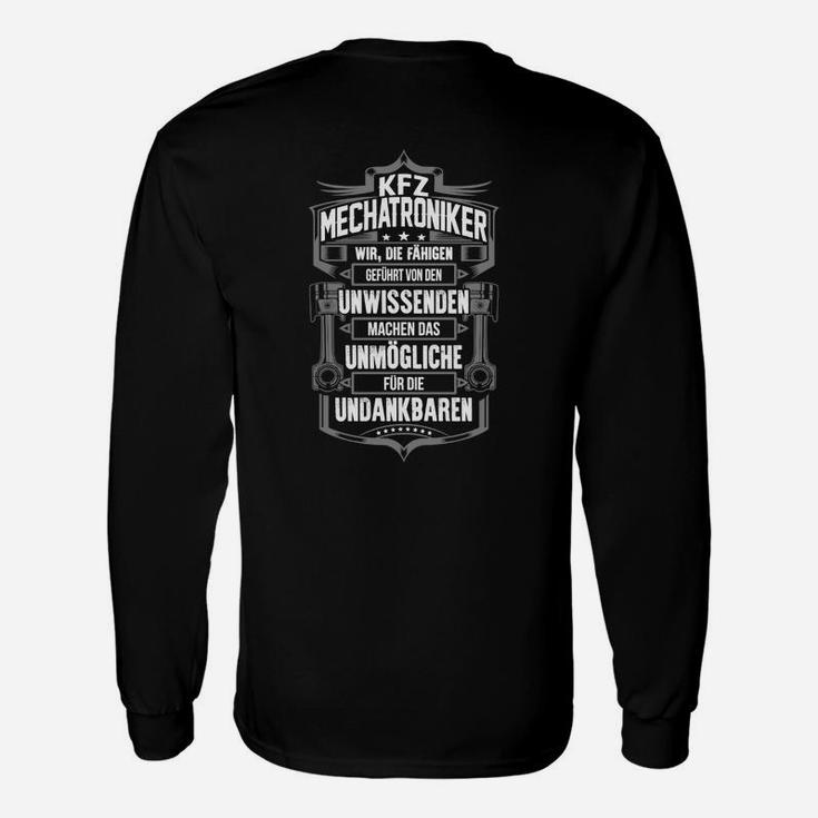 Kfz Mechatroniker Wir Die Fähigen Langarmshirts