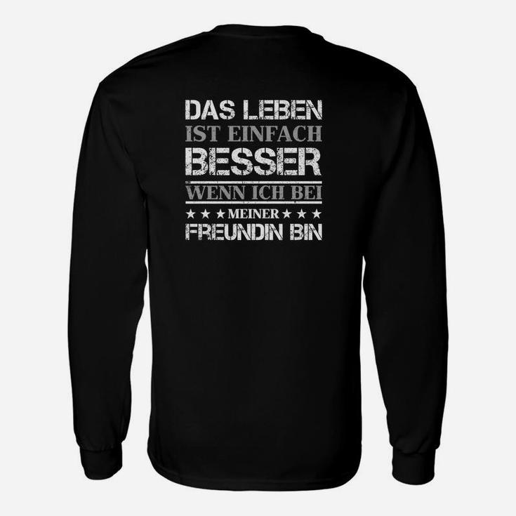 Liebeserklärung Langarmshirts für Freund, Valentinstag & Geburtstag