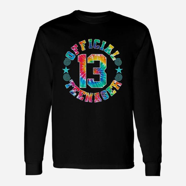 13Th Birthday Official Teenager Unisex Long Sleeve
