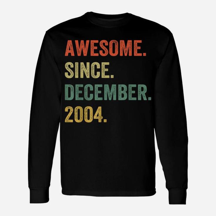 17 Year Old Its My 17Th Birthday Retro Vintage 1970S Style Unisex Long Sleeve