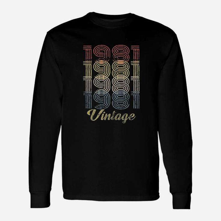 1981 Vintage Unisex Long Sleeve