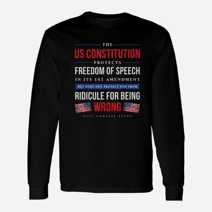 Tyson Us Constitution Quote Unisex Long Sleeve