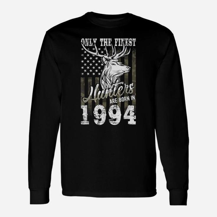27Th Birthday Gift For 27 Year Old Deer Hunter Hunting 1994 Unisex Long Sleeve