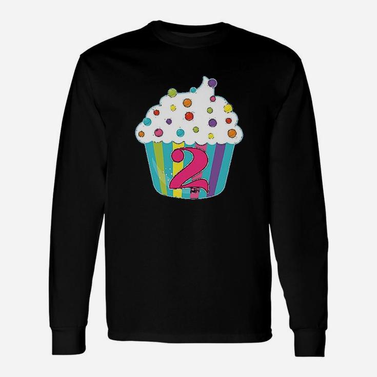 2Nd Birthday Cupcake Unisex Long Sleeve