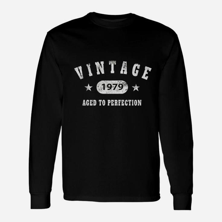 42Nd Birthday Gift Vintage 1979 Aged To Perfection Unisex Long Sleeve