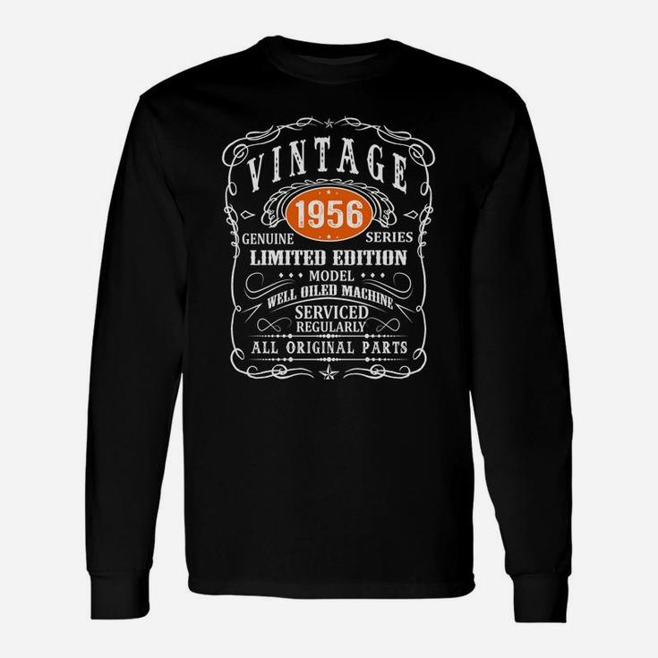 66 Year Old Vintage 1956 Retro Classic 66Th Birthday Gift Sweatshirt Unisex Long Sleeve