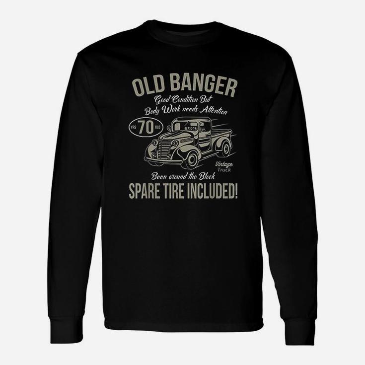 70Th Birthday Vintage Old Banger 70 Years Old Gift Unisex Long Sleeve