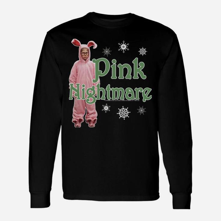 A Christmas Story Pink Nightmare Unisex Long Sleeve