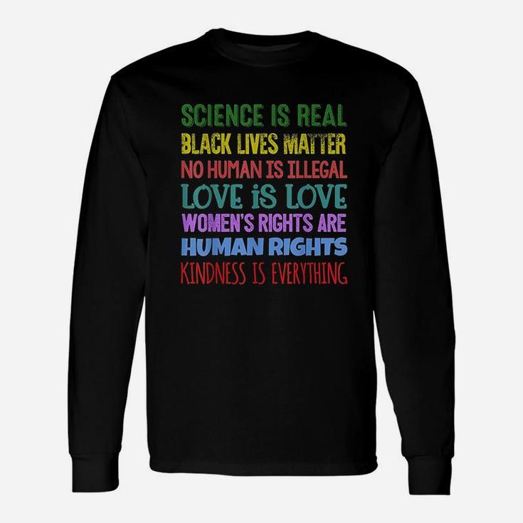 Activist Equality Social Justice Quote Slogan Gift Unisex Long Sleeve