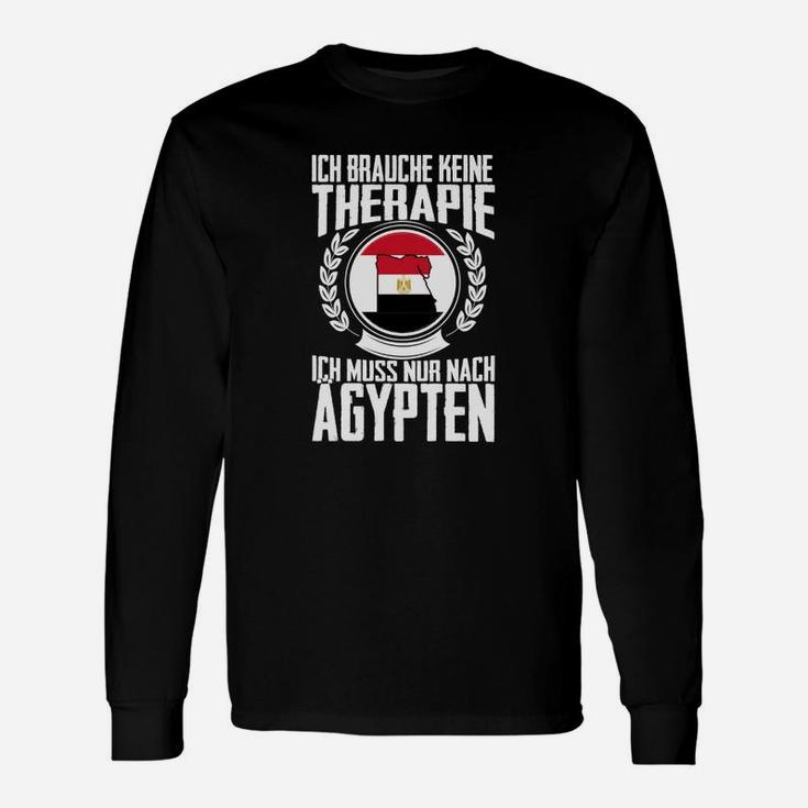 Ägypten Reiseliebhaber Langarmshirts – Therapieersatz durch Ägyptenreise