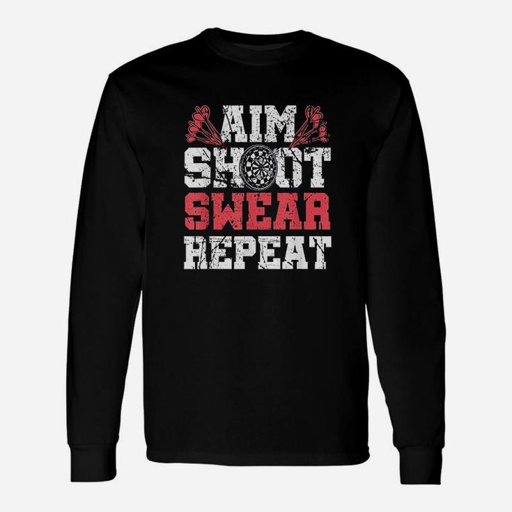 Aim Swear Repeat Long Sleeve T-Shirt