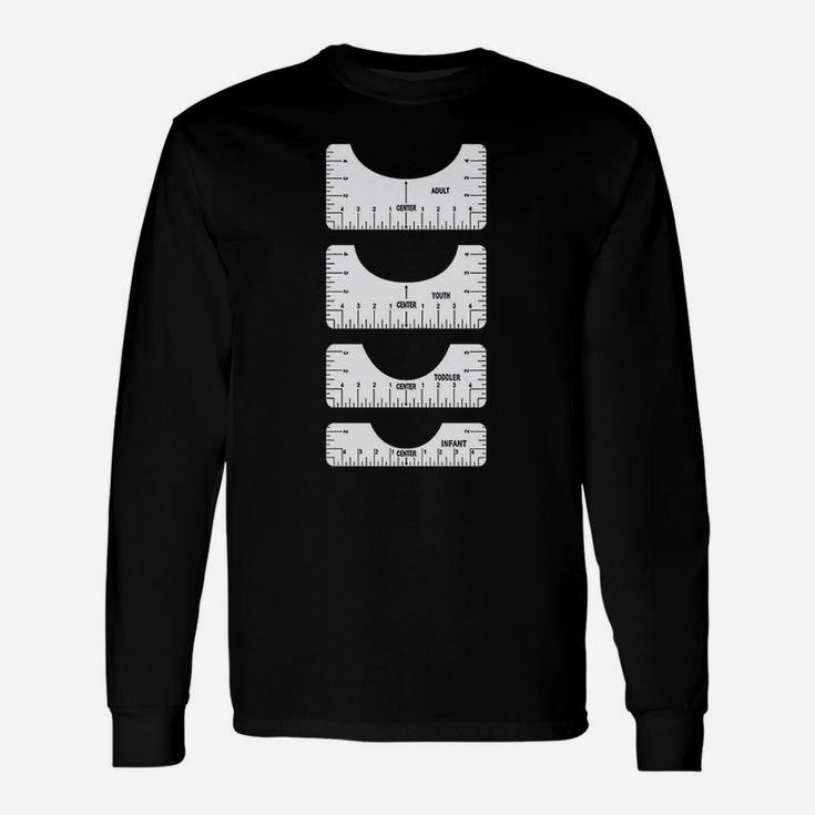Alignment Rulers Unisex Long Sleeve