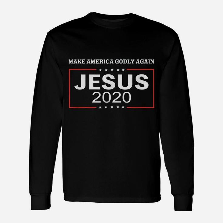 Make America Godly Again Jesus Long Sleeve T-Shirt