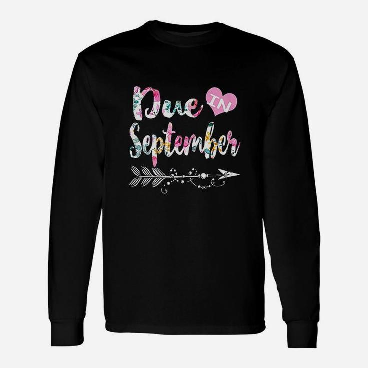Announcement Due Date September See You In Unisex Long Sleeve