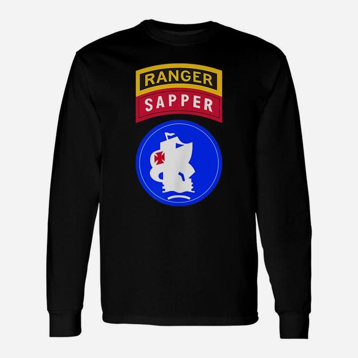 Arsouth Shirt - United States Army South Ranger Sapper Tab Unisex Long Sleeve