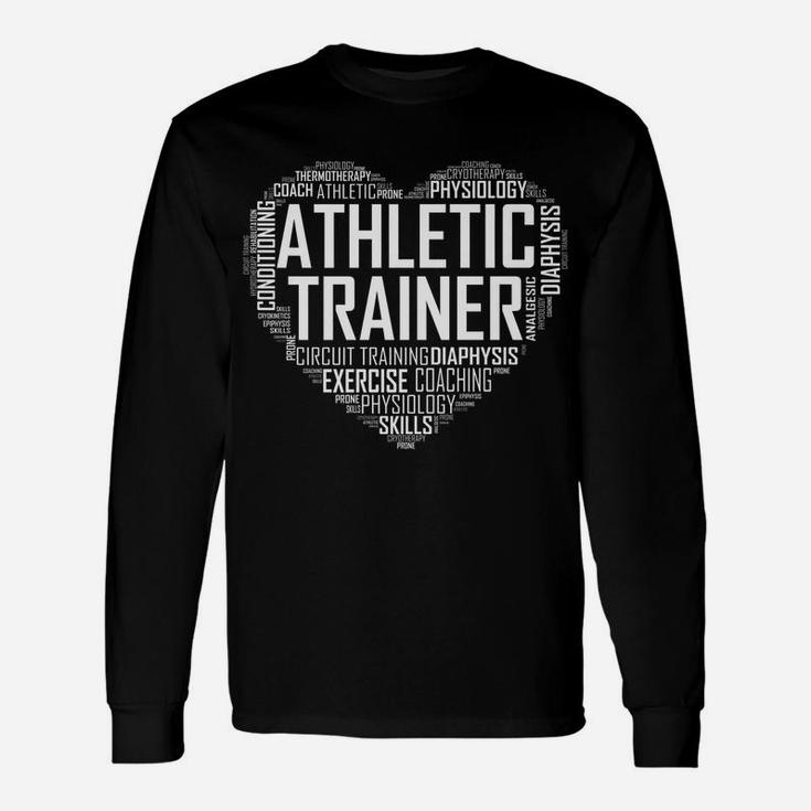 At Certified Athletic Trainer Gift Love Heart Unisex Long Sleeve