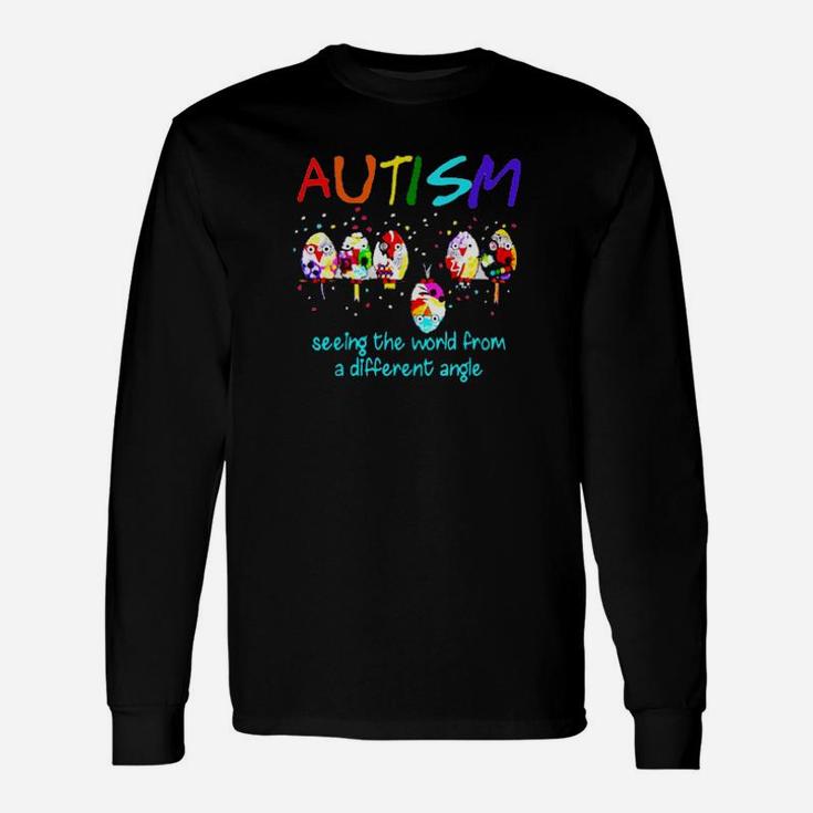 Autism Eggs Long Sleeve T-Shirt