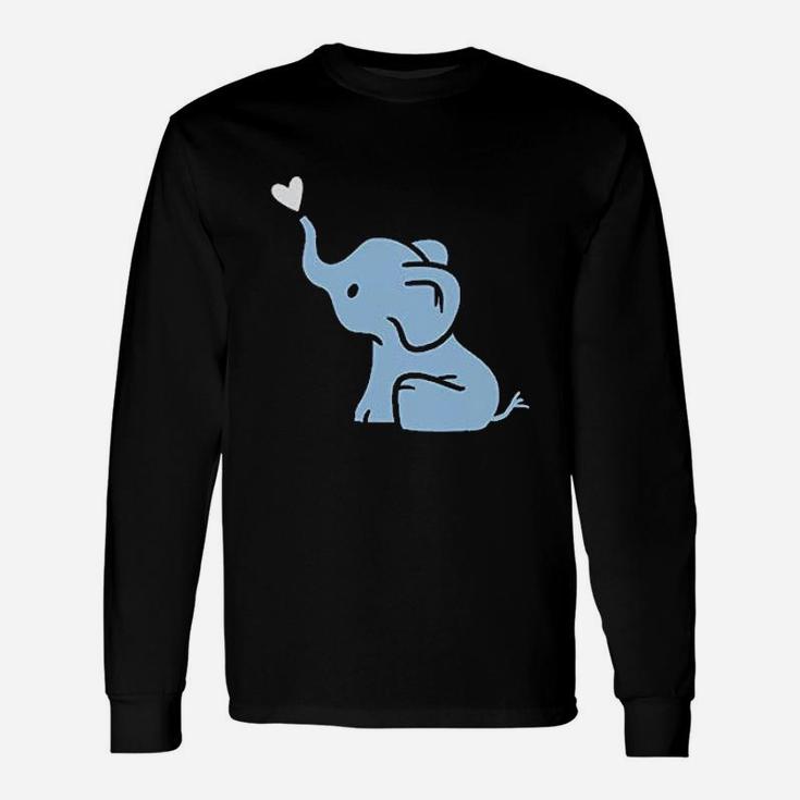 Baby Elephant Long Sleeve T-Shirt