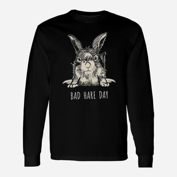 Bad Hare Day Easter Bunny Unisex Long Sleeve