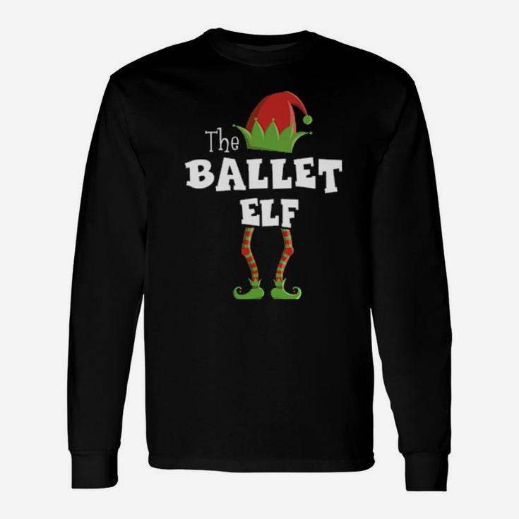 Ballet Xmas Pajama Long Sleeve T-Shirt