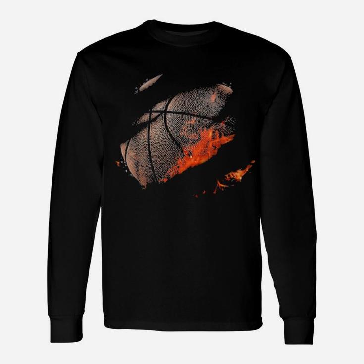 Basketball In Me 3D Long Sleeve T-Shirt