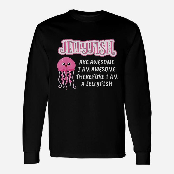 Beach Jellyfishes Are Awesome Art Dress Gift Jellyfish Unisex Long Sleeve
