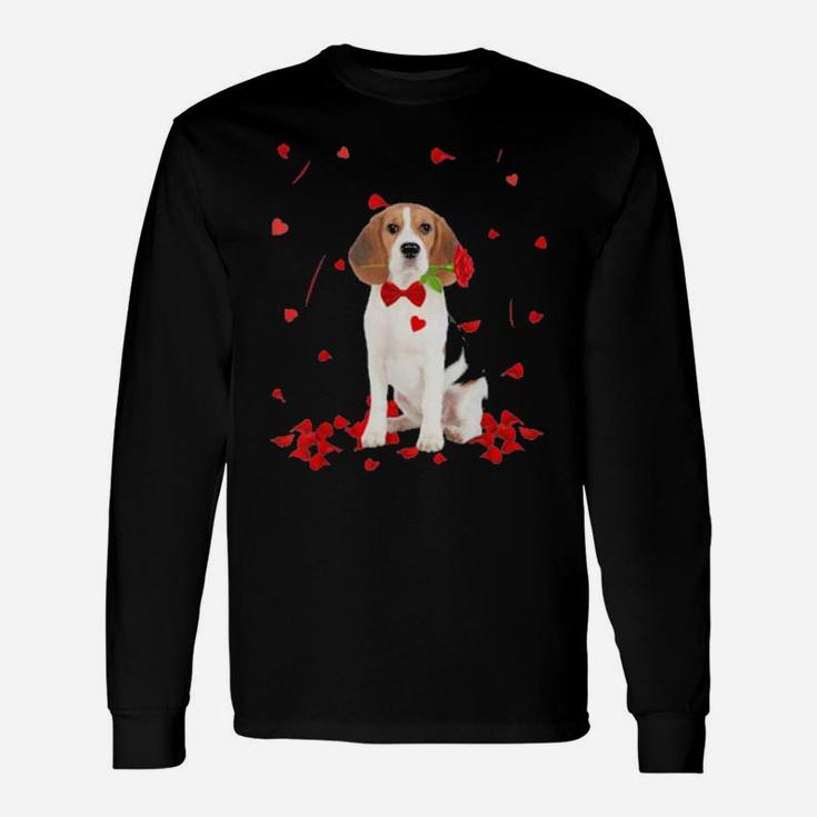 Beagle Valentines Day Long Sleeve T-Shirt