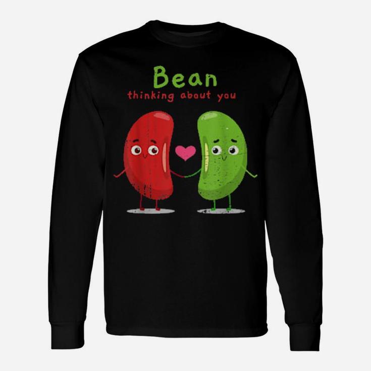 Beans Valentines Day Think Love Long Sleeve T-Shirt