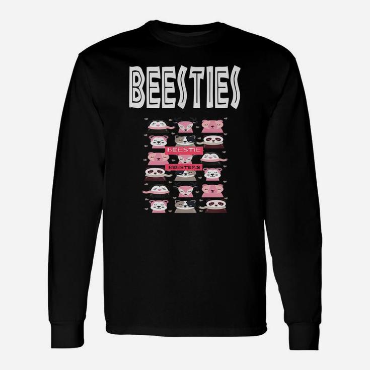 Beesties - Animal Humor Friend Family Fun Gift Happy Shirt Unisex Long Sleeve