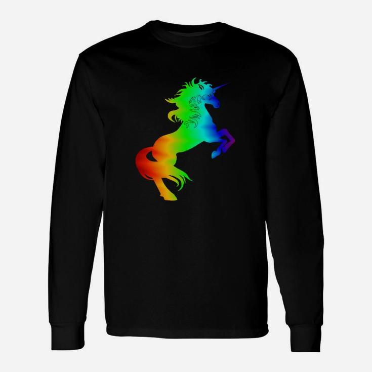 Beschränkung Einhorn Steigend B Langarmshirts